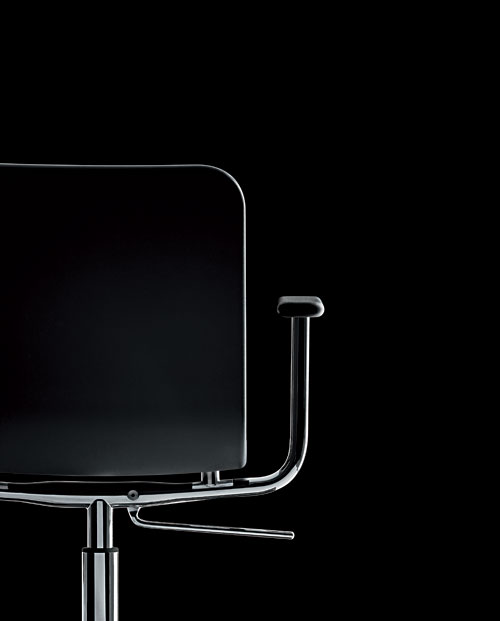 Chair presented in a controlled studio scene
