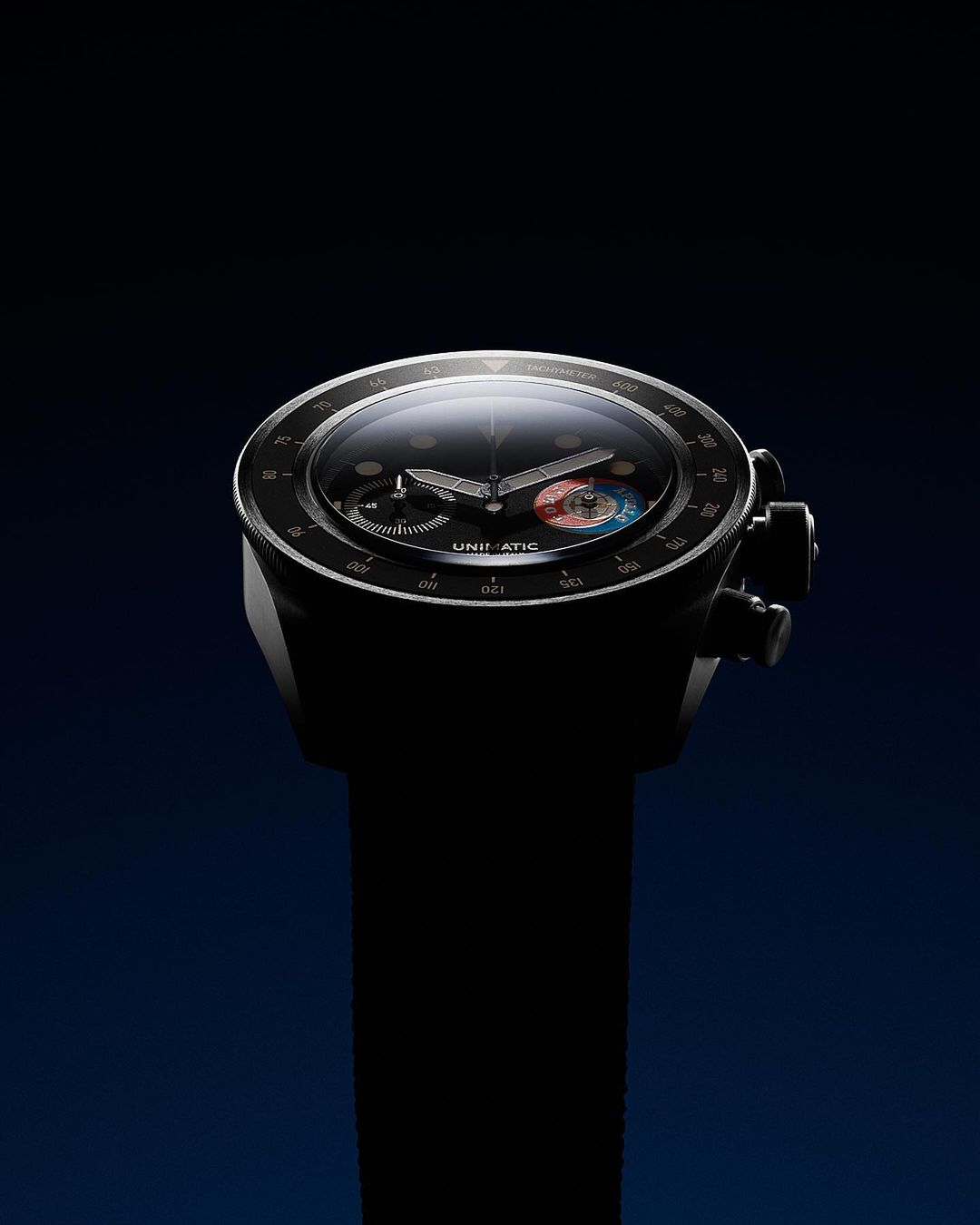 Watch product view with controlled surface and geometry