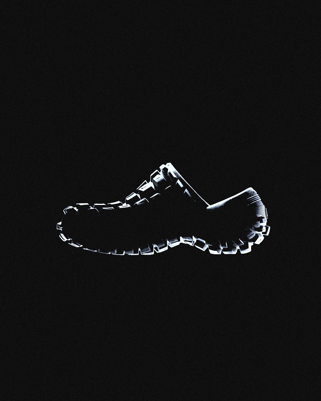 Footwear silhouette and geometry study