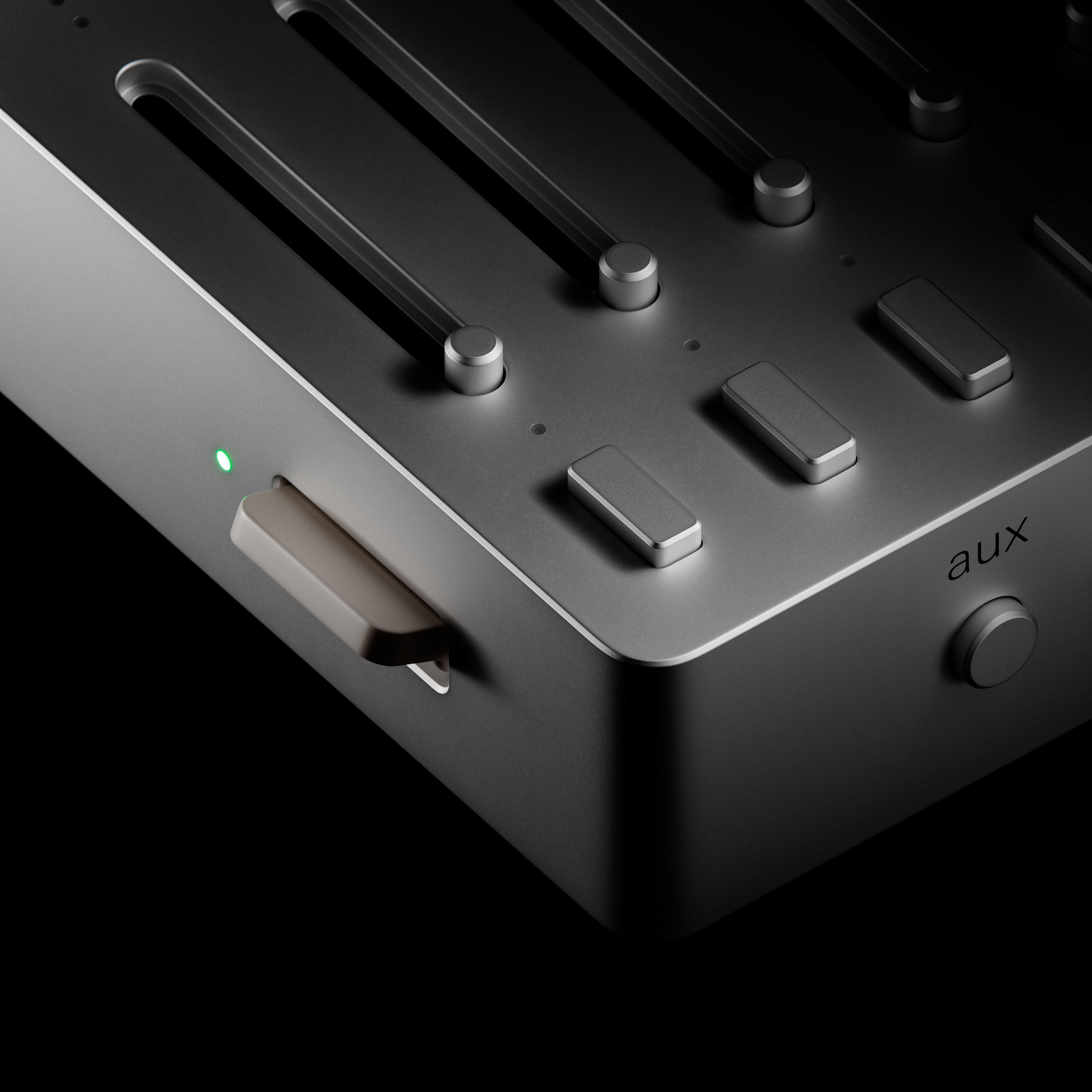 Industrial interface prepared for technical product storytelling