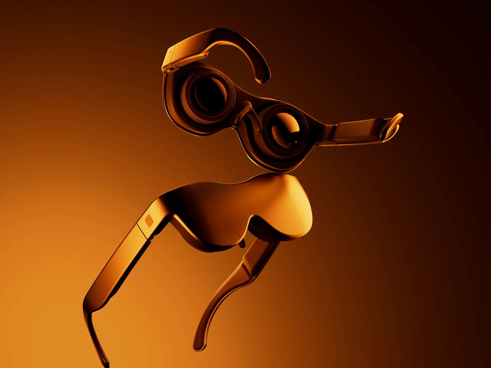 Consumer electronics detail presented as a launch visual