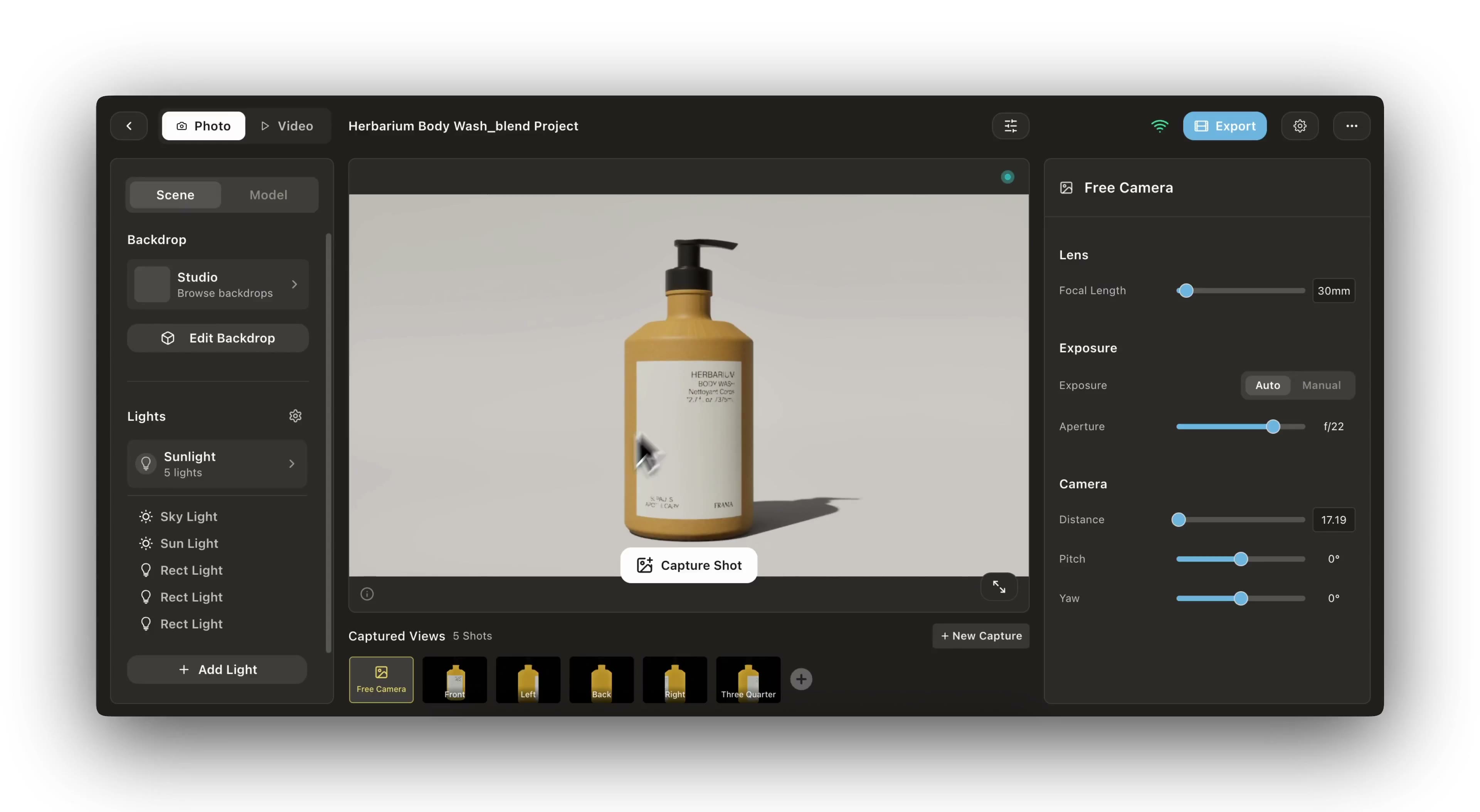 AI lifestyle image generation